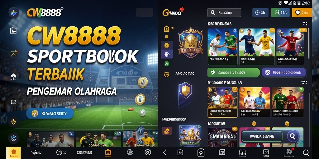 Tampilan menarik dari gameplay Sportsbook CW8888 yang menyenangkan.