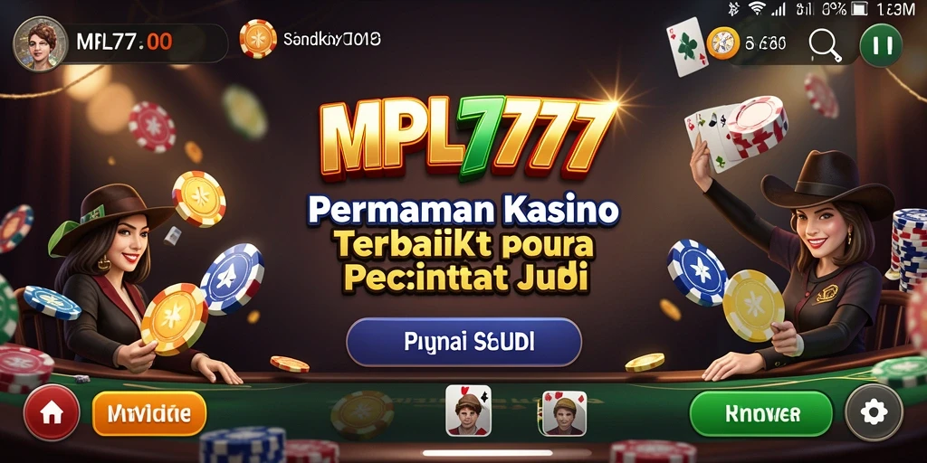Screenshot MPL777 menampilkan gameplay kasino yang seru dan interaktif.