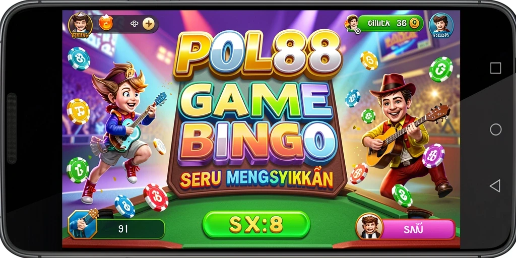 Tampilan menarik dari permainan Bingo di POL88 yang mengasyikkan.