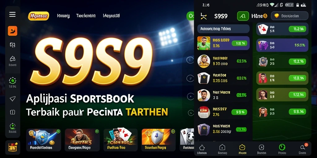 Tampilan gameplay S9S9 yang menarik dengan berbagai opsi taruhan.