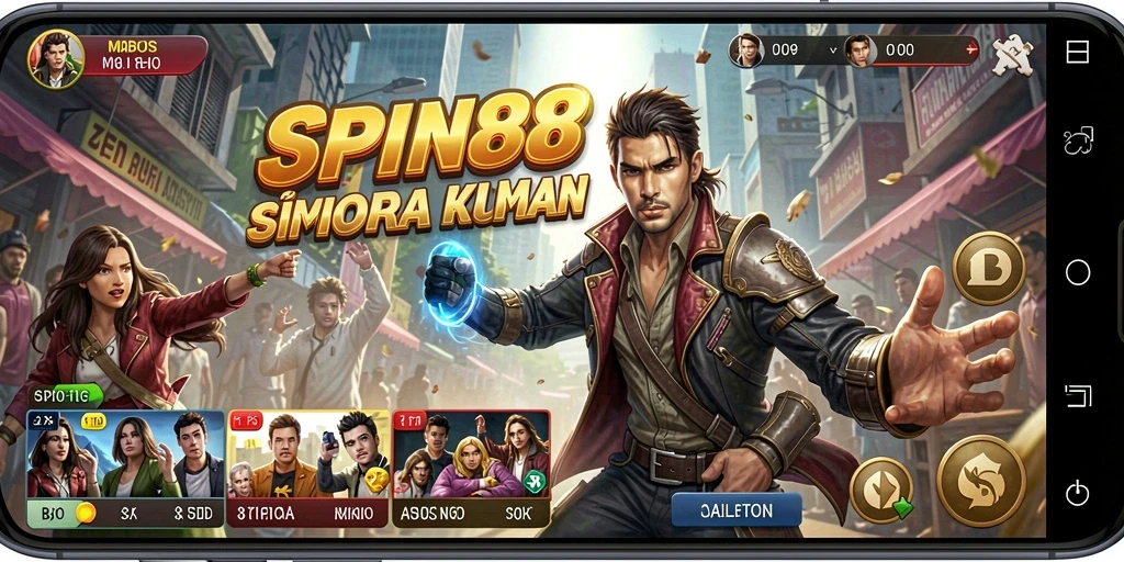 Tampilan gameplay SPIN88 yang menarik dan interaktif.